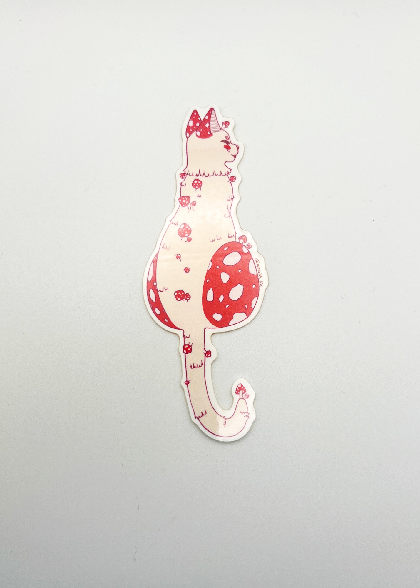 Mushroom Cat Sticker