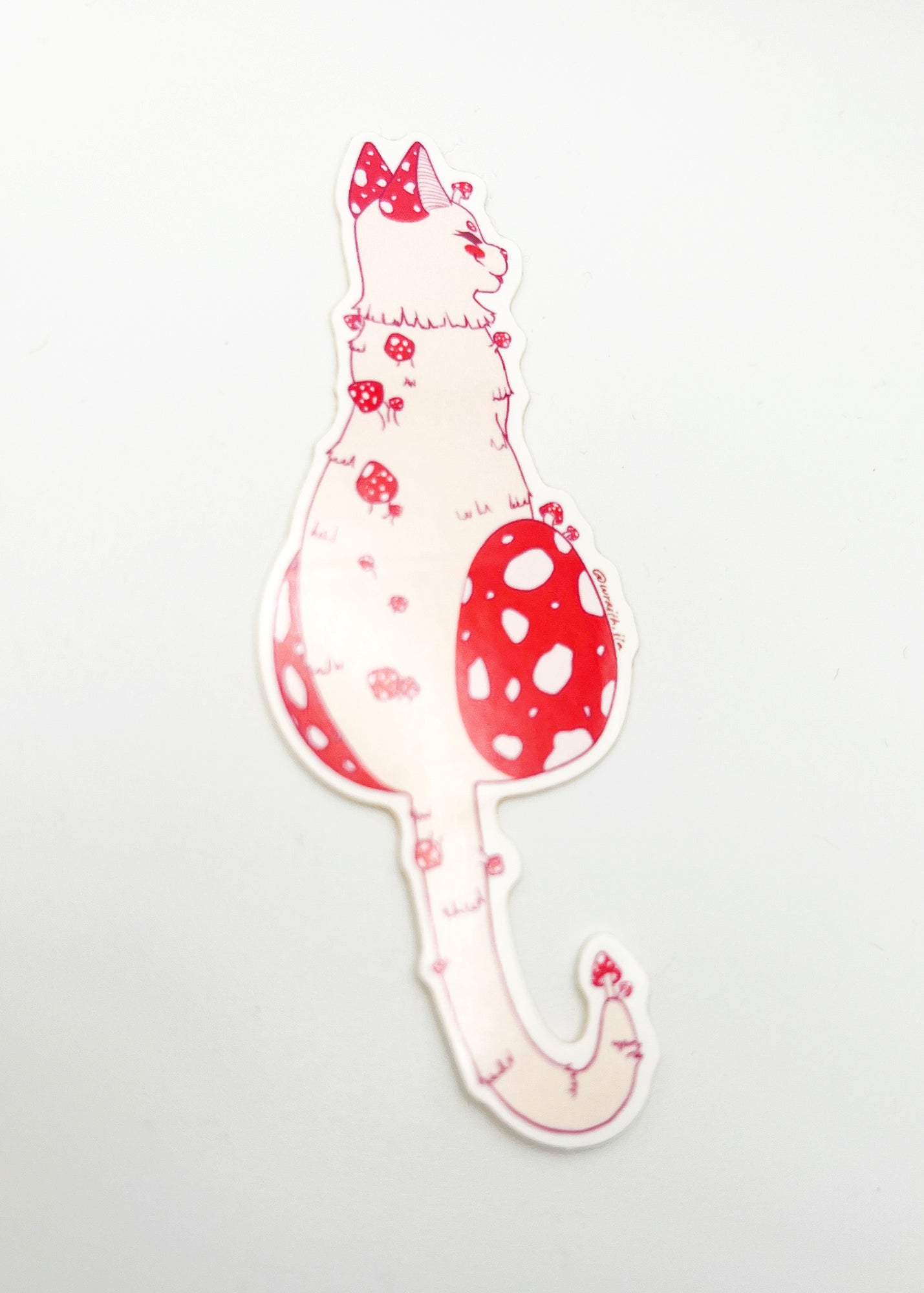 Mushroom Cat Sticker