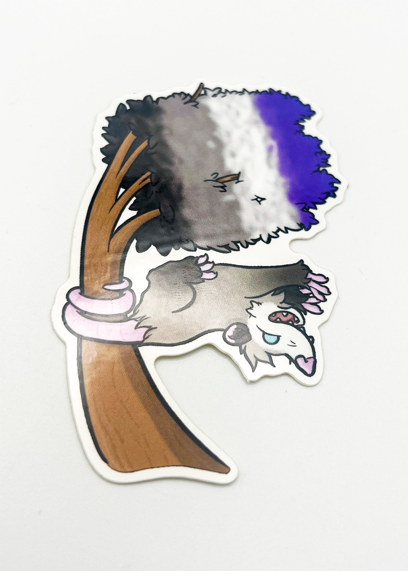 Pride Opossum Stickers