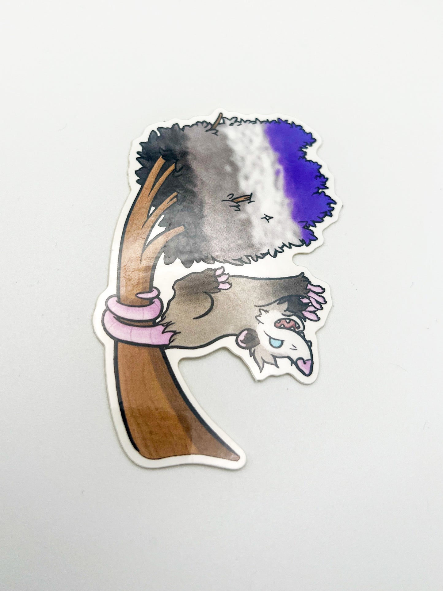 Pride Opossum Stickers