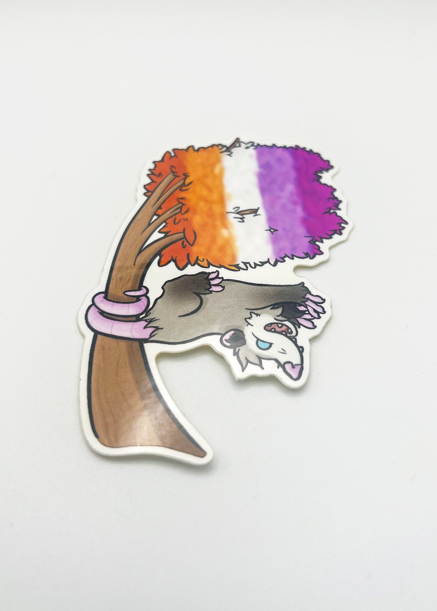 Pride Opossum Stickers