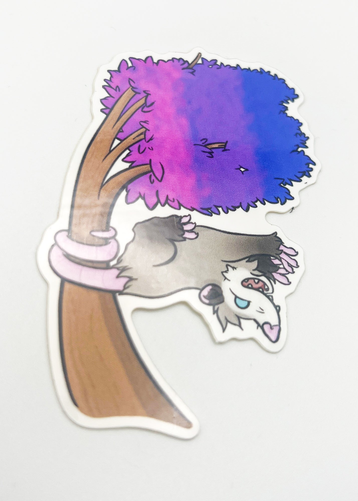 Pride Opossum Stickers