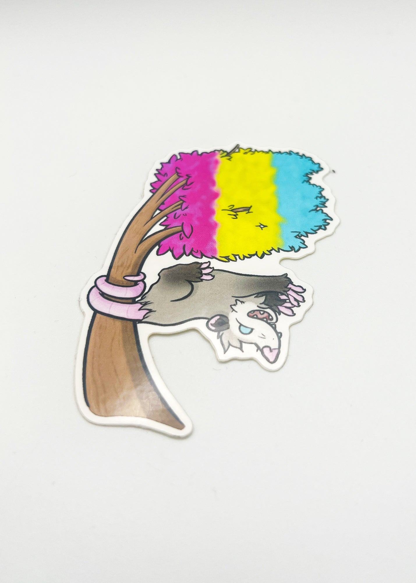 Pride Opossum Stickers