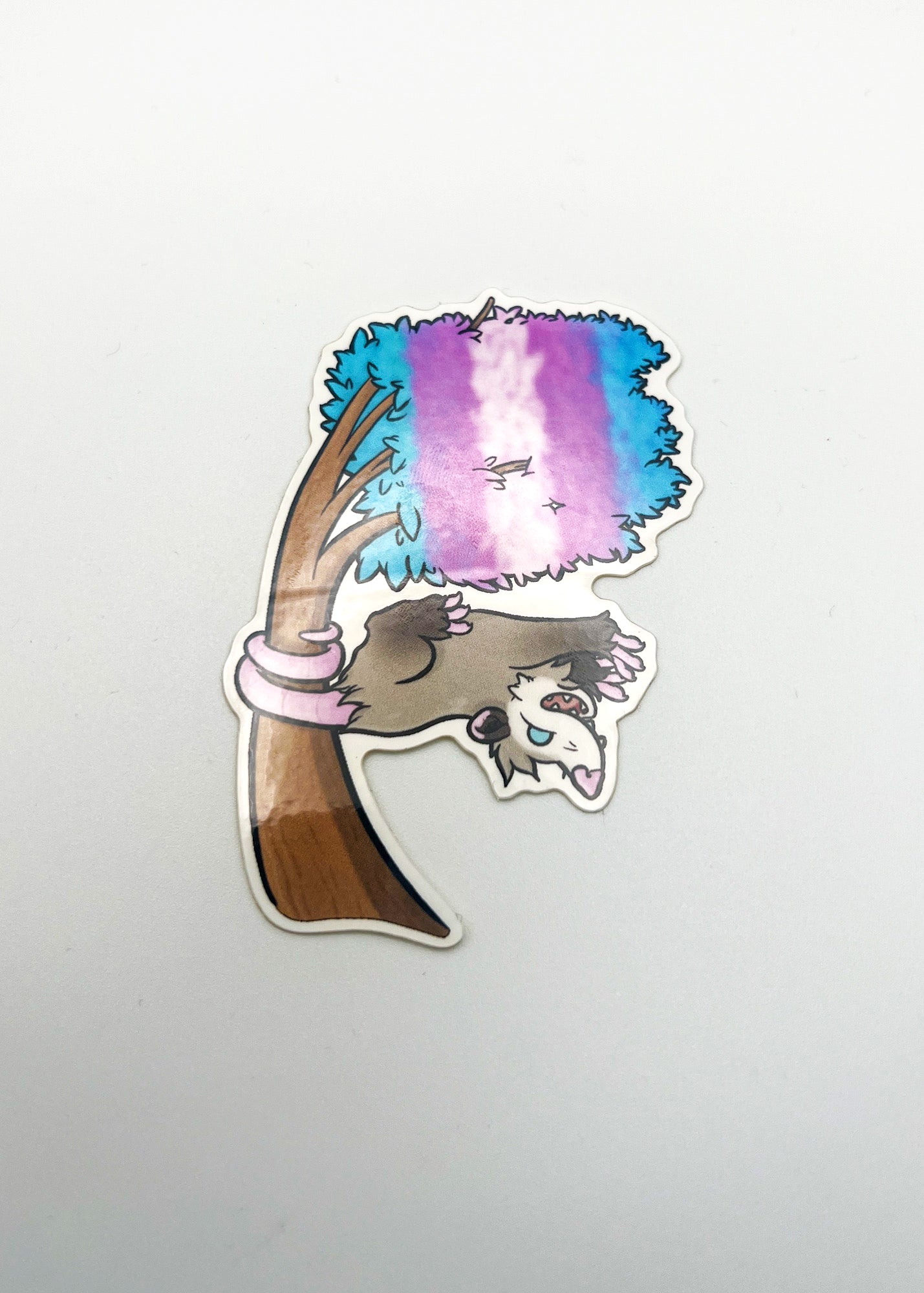 Pride Opossum Stickers