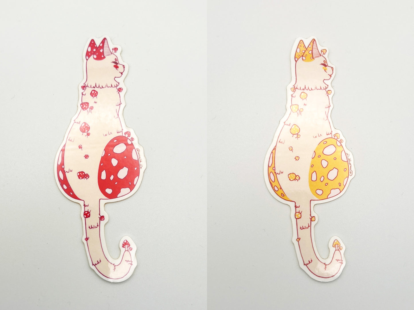 Mushroom Cat Sticker